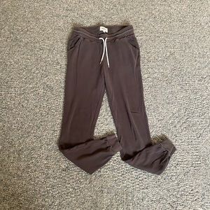 MATE the Label Grey Waffle Knit Joggers